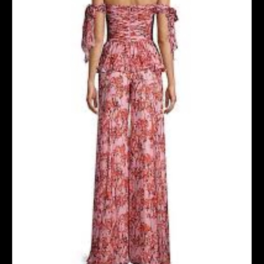 BHLDN Flor Et Al off shoulder Vivian jumpsuit - Picture 5 of 6